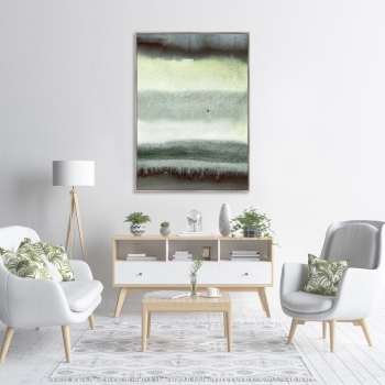 Репродукция на холсте Waves by the seashore 75X105 CM