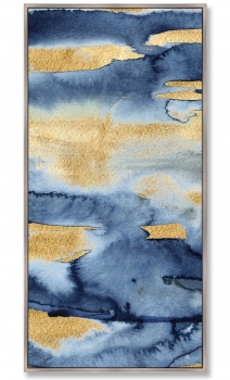 Триптих на холсте Sunbeams over the valley 52X105 / 52X105 / 52X105 CM