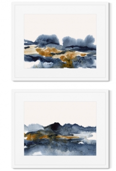Диптих Autumn landscape 52X42 / 52X42 CM