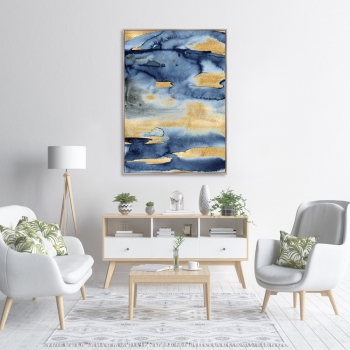 Репродукция на холсте Golden skies 75X105 CM