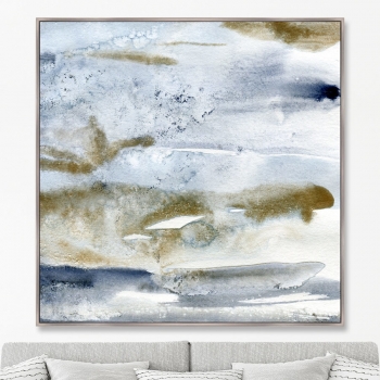 Репродукция на холсте Ocean after a thunderstorm 105X105 CM