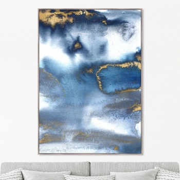 Постер The stormy sky above the shore 105X145 CM
