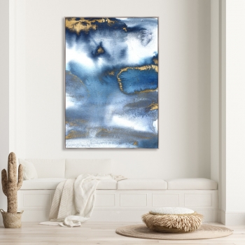 Постер The stormy sky above the shore 105X145 CM