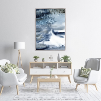 Постер на холсте Awakened volcano 75X105 CM