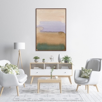 Постер на холсте August evening sky 75X105 CM