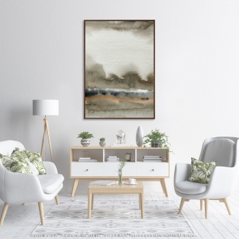 Постер на холсте Autumn colors landscape 75X105 CM