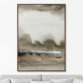 Постер на холсте Autumn colors landscape 75X105 CM
