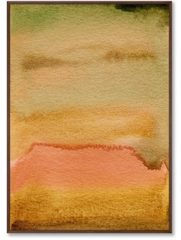 Постер на холсте Hot sunset in July 75X105 CM