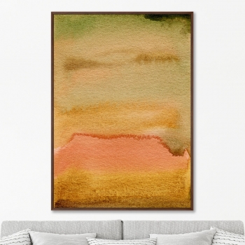 Постер на холсте Hot sunset in July 75X105 CM