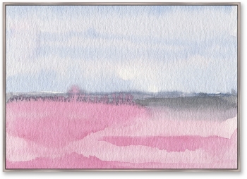 Постер на холсте Landscape early spring 105X75 CM