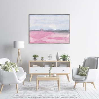 Постер на холсте Landscape early spring 105X75 CM
