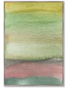 Постер на холсте Layers of a summer landscape 75X105 CM