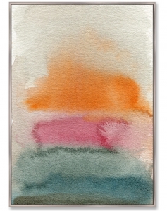 Постер на холсте Sunset over the sea 75X105 CM