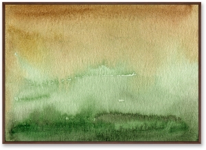 Постер The green valley and the hills beyond 105X75 CM
