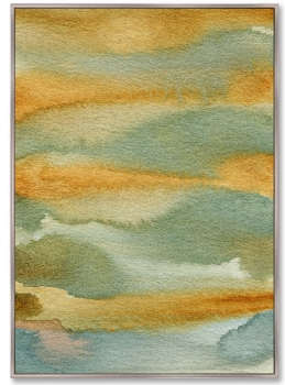 Постер The river bank and the hills beyond 75X105 CM