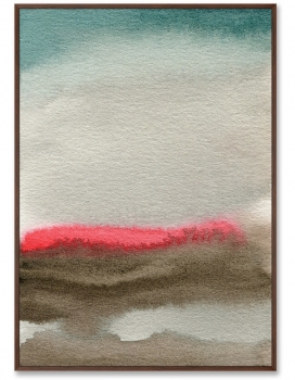 Репродукция на холсте The setting sun 75X105 CM
