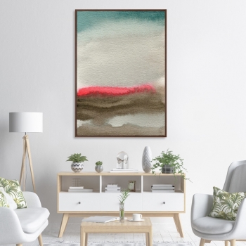Репродукция на холсте The setting sun 75X105 CM
