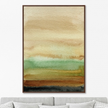 Репродукция на холсте When the sun went down 75X105 CM