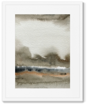 Репродукция в раме Autumn colors landscape 42X52 CM