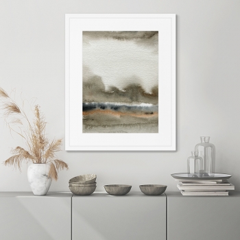 Репродукция в раме Autumn colors landscape 42X52 CM