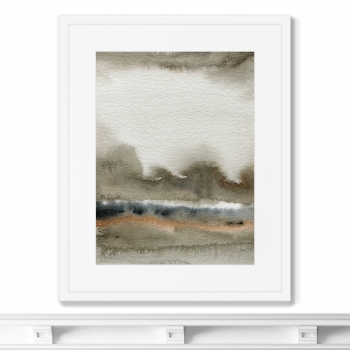 Репродукция в раме Autumn colors landscape 42X52 CM