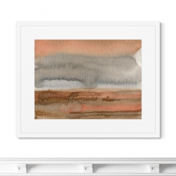 Репродукция в раме Earth colors 52X42 CM