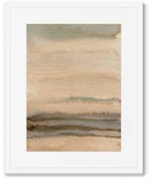 Постер в раме Evening sky over the sea 42X52 CM