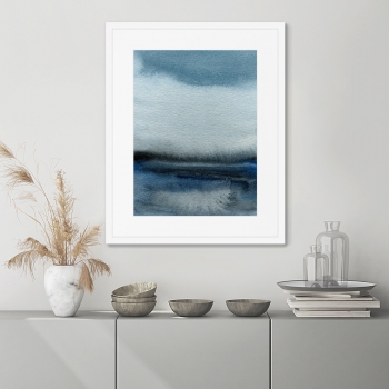 Постер в раме In the middle of a sea storm 42X52 CM