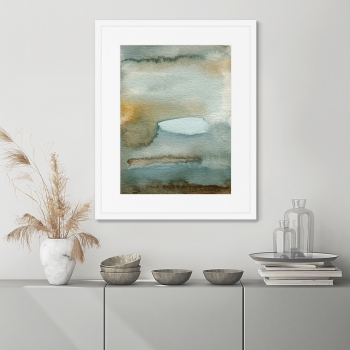 Постер в раме July evening sky 42X52 CM