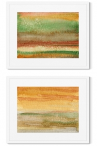 Набор из двух постеров Landscape colors 52X42 / 52X42 CM