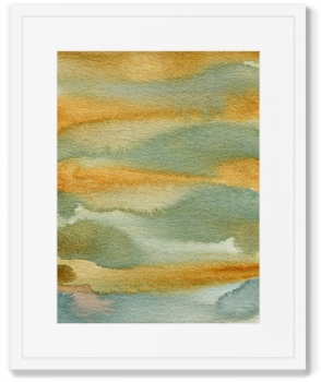 Набор из двух постеров Landscape paints 42X52 / 42X52 CM