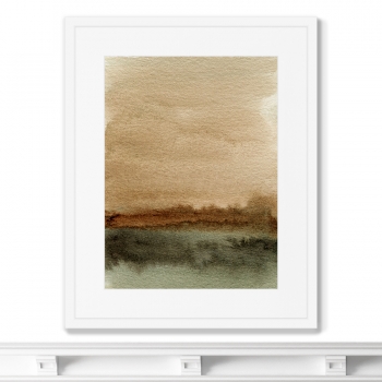 Постер Late autumn landscape 42X52 CM