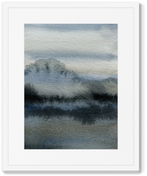 Набор из двух постеров Sea storm colors 42X52 / 42X52 CM