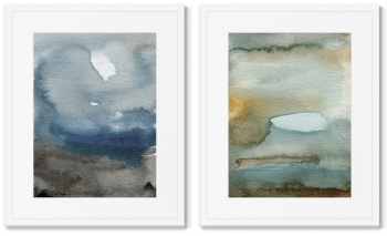 Набор из двух постеров Sky colors 42X52 / 42X52 CM