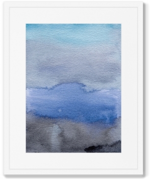 Постер в раме Sky in colors 42X52 CM