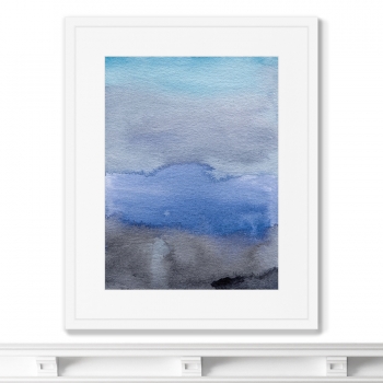 Постер в раме Sky in colors 42X52 CM