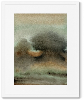 Постер в раме Storm waves 42X52 CM