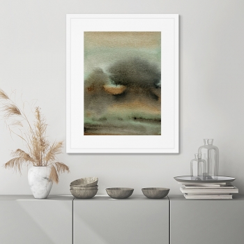 Постер в раме Storm waves 42X52 CM