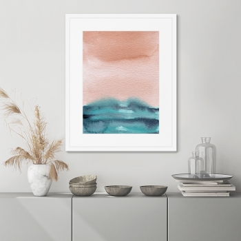 Постер в раме Sunset in Adriatic 42X52 CM
