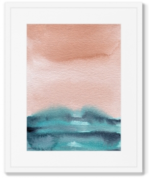 Постер в раме Sunset in Adriatic 42X52 CM
