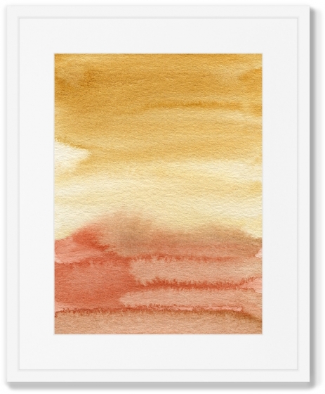 Постер в раме Sunset in June 42X52 CM 1