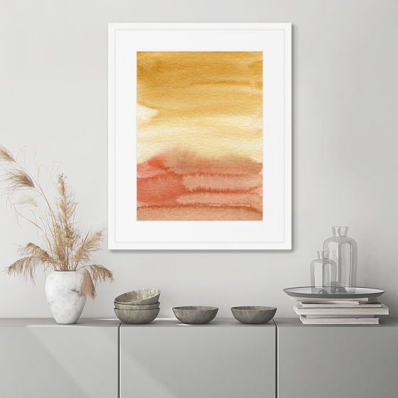 Постер в раме Sunset in June 42X52 CM 3