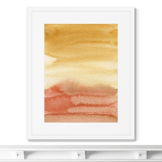 Постер в раме Sunset in June 42X52 CM 2