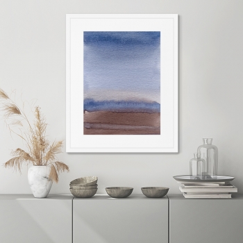 Постер в раме The deep depth of the sky 42X52 CM