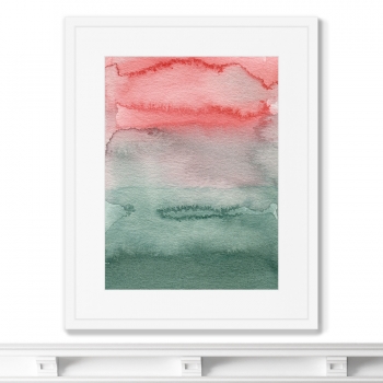 Постер в раме The sky just before sunrise 42X52 CM