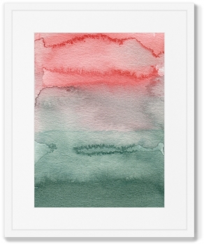 Постер в раме The sky just before sunrise 42X52 CM