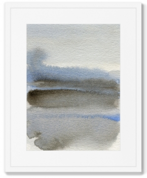 Постер в раме Winter landscape 42X52 CM