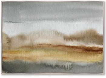 Постер на холсте Autumn landscape 105X75 CM