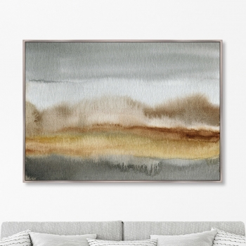 Постер на холсте Autumn landscape 105X75 CM