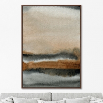 Постер на холсте By the river bank 75X105 CM